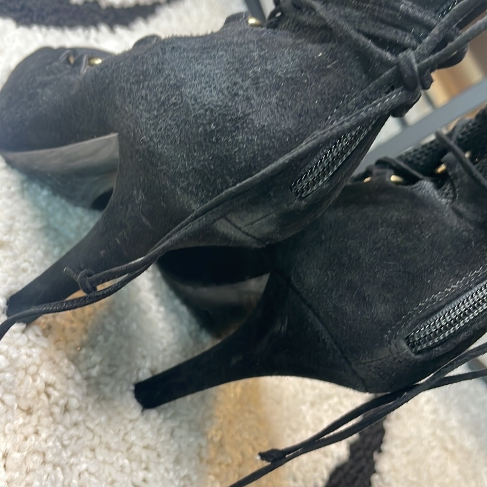 Dolce & Gabbana Y2k Sheer Mesh Open Toe Booties - image 6